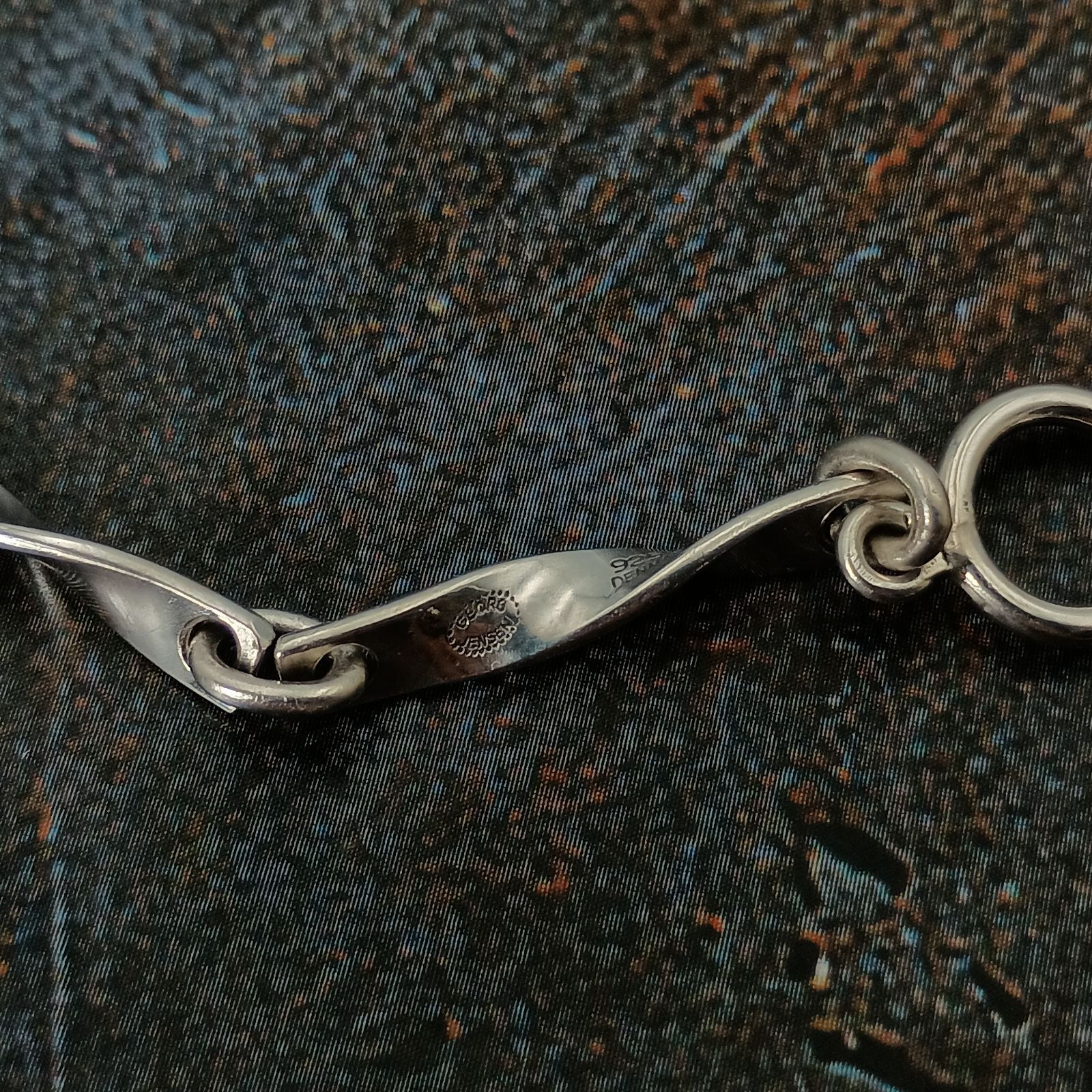 Georg Jensen ジョージジェンセン ツイストプレート ブレスレット