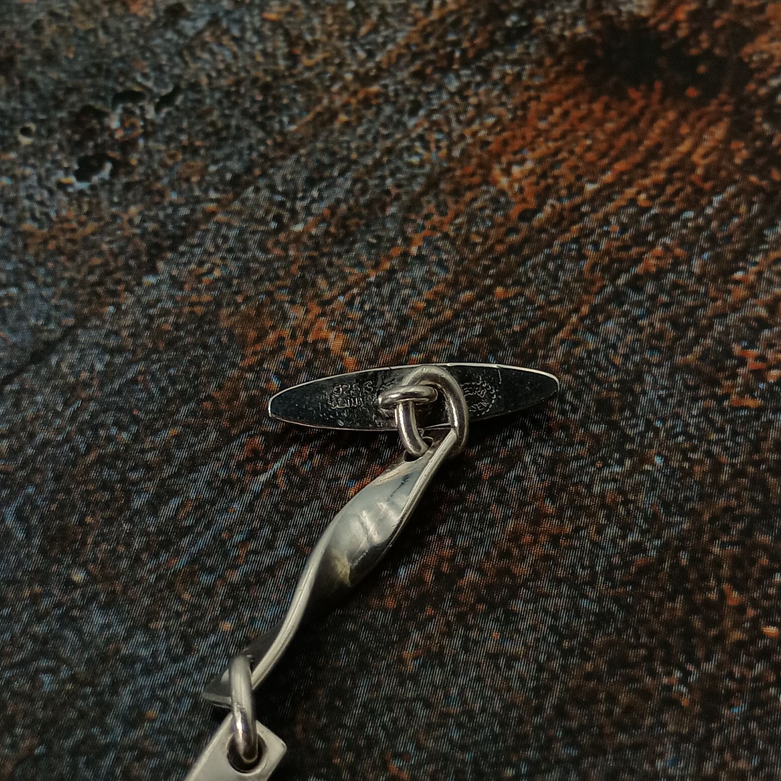 Georg Jensen ジョージジェンセン ツイストプレート ブレスレット