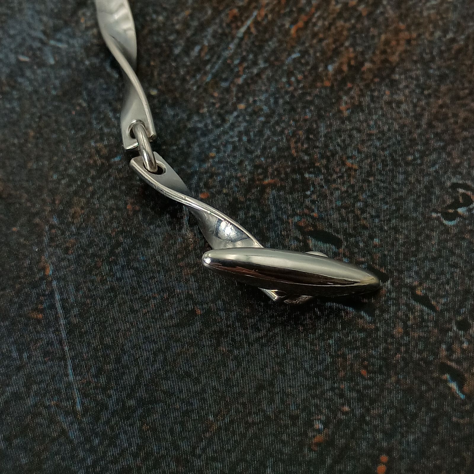 Georg Jensen ジョージジェンセン ツイストプレート ブレスレット