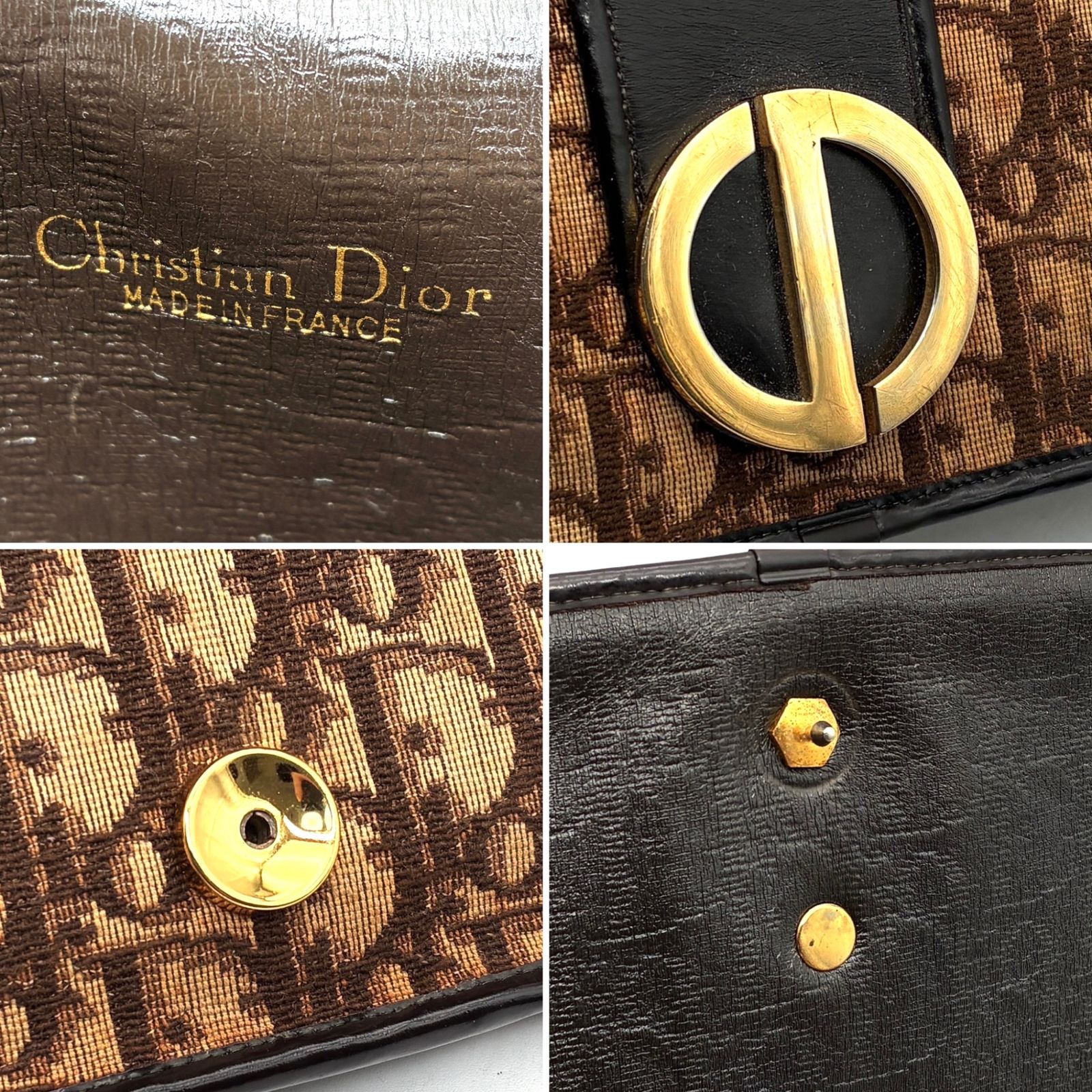 クリスチャンディオール Christian Dior トロッター オーバルロゴ ワン