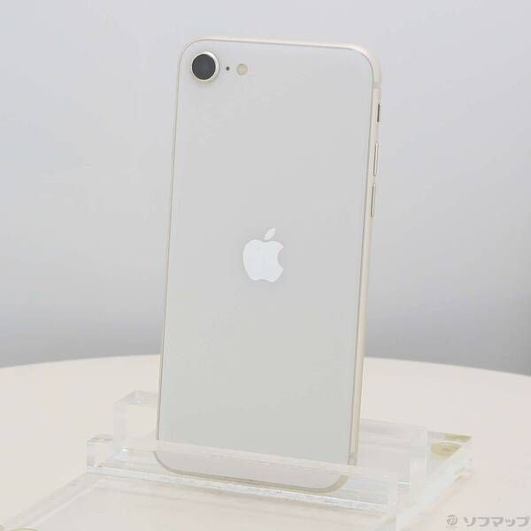 ソフマップ 〔中古品〕 iPhone SE 第3世代 64GB スターライト MMYD3J／A SIMフリー【377】