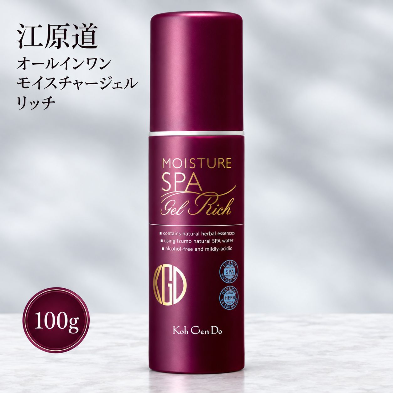 江原道 オールインワン モイスチャージェル リッチ 100g 本体 保湿