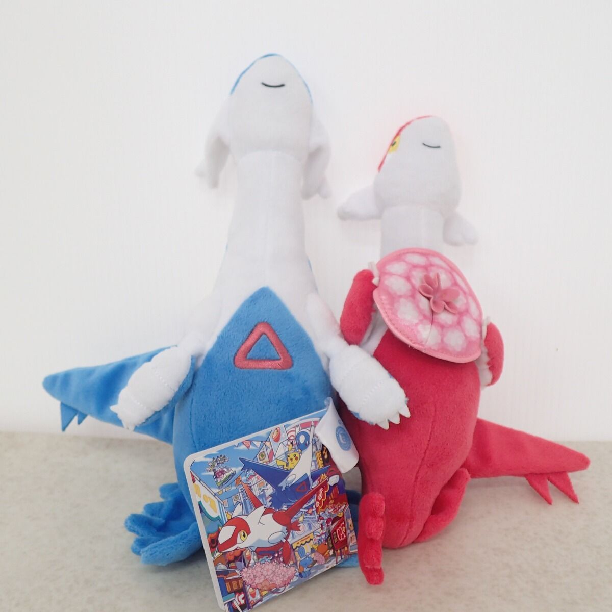 ポケモンセンター ぬいぐるみ ラティアスラティオスピカチュウ