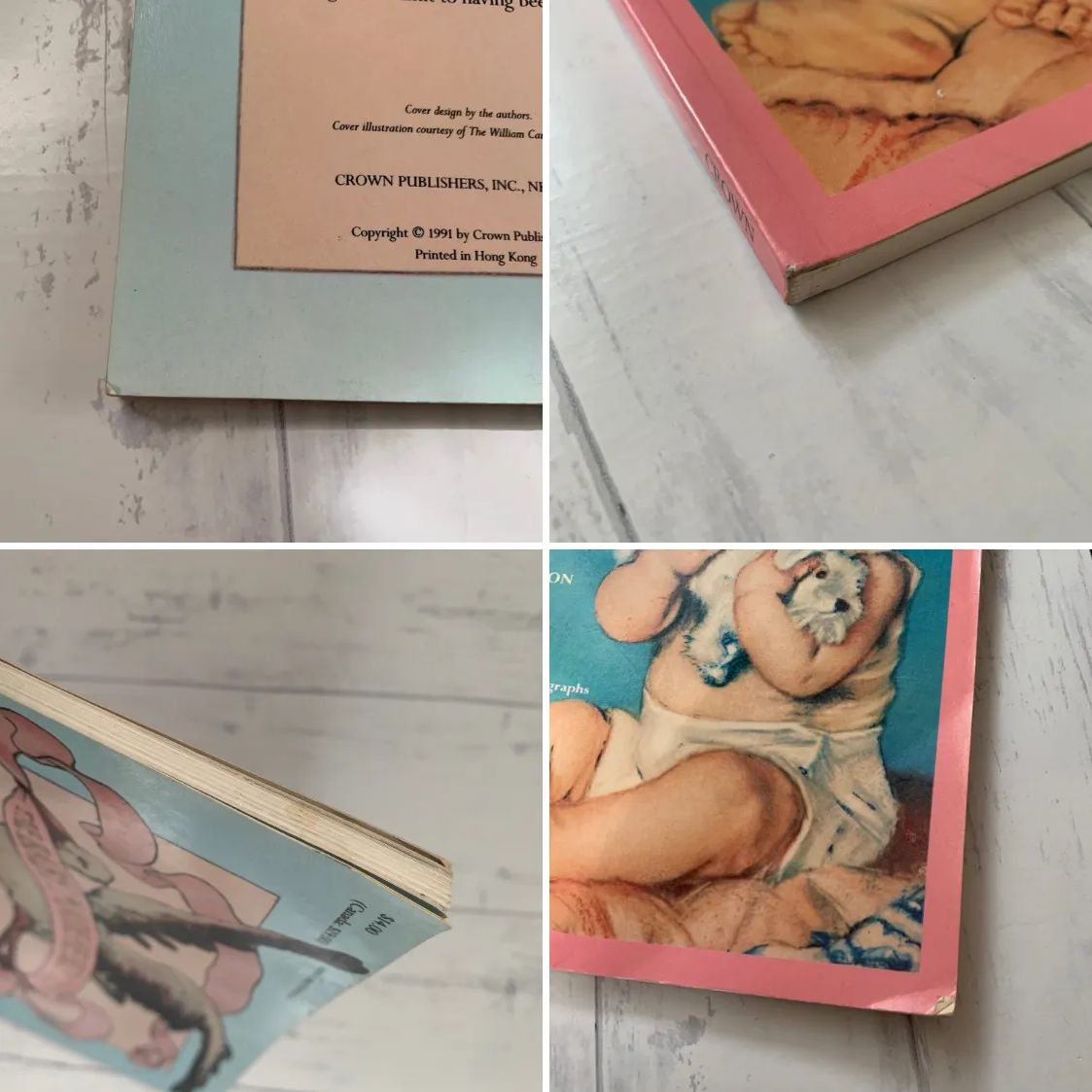 ヴィンテージ 広告ブック 洋書 レトロ ベビー ジャンクジャーナル