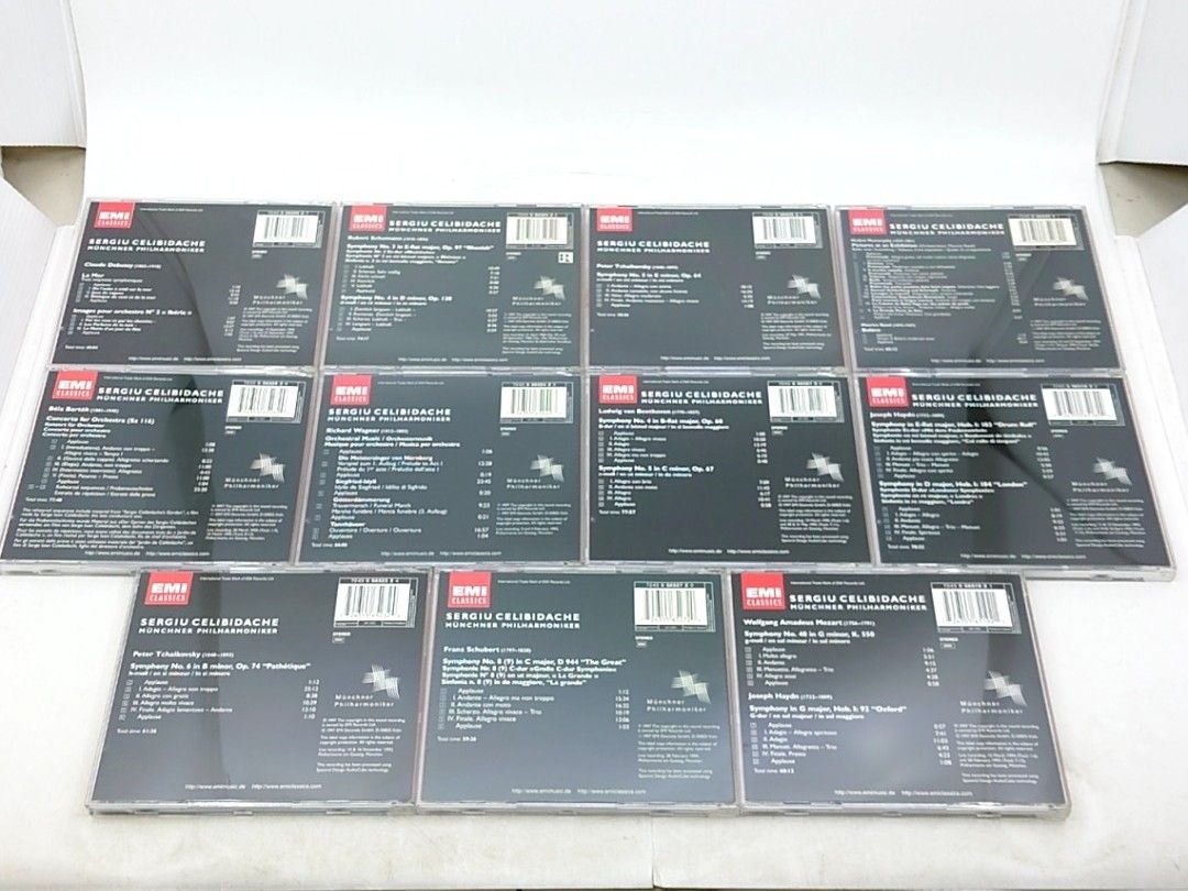 セルジュ・チェリビダッケ CD全11枚組 EMIクラシックス 指揮