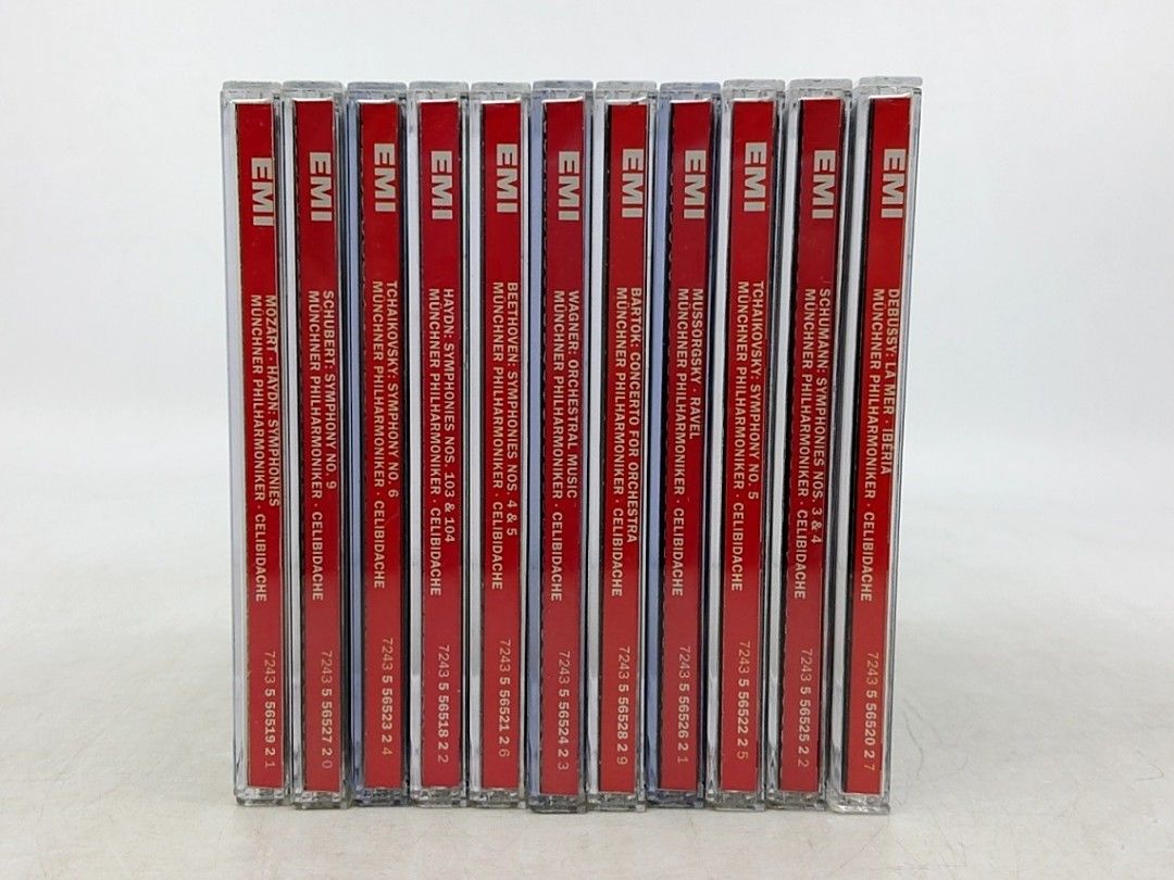 セルジュ・チェリビダッケ CD全11枚組 EMIクラシックス 指揮