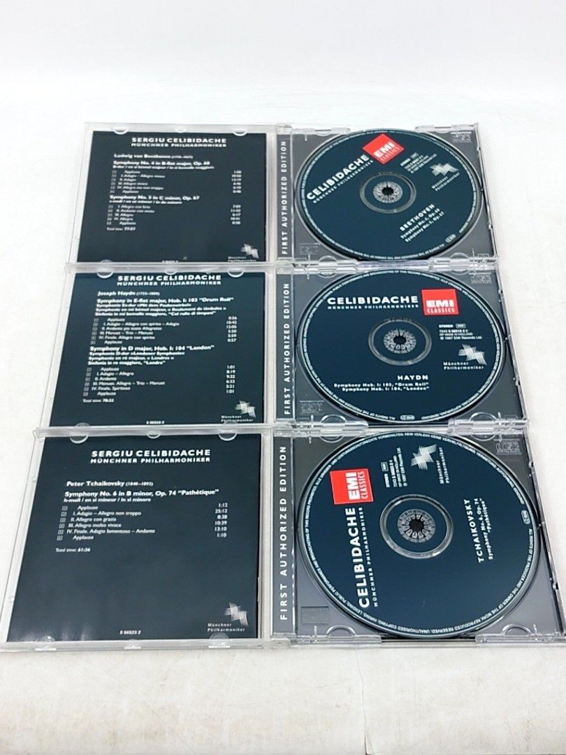 セルジュ・チェリビダッケ CD全11枚組 EMIクラシックス 指揮