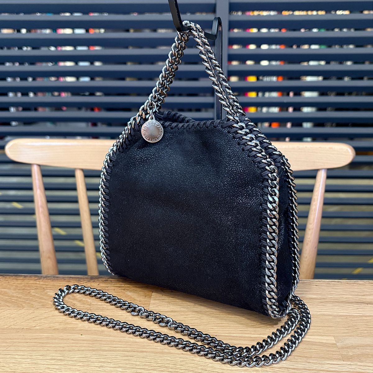 超美品 ステラマッカートニー 現行 ファラベラ タイニー トート