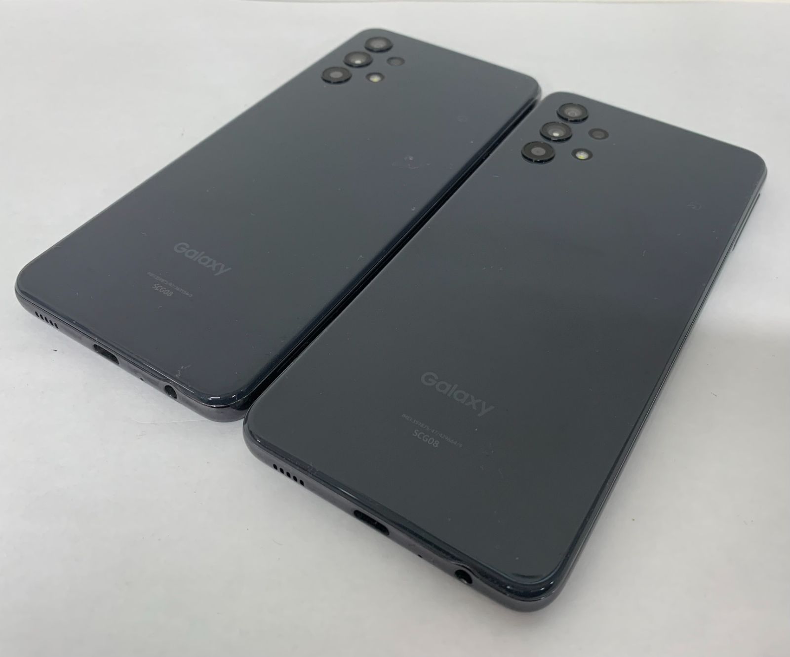 Galaxy A32 64GB SCG08 オーサムブラック 傷や汚れあり - メルカリ