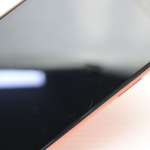 超美品 SIMフリー iPhoneXR 128GB コーラル ピンク スマホ 白ロム 即日