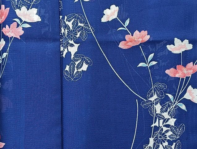 平和屋着物□夏物 小紋 絽 紗 洗える着物 まとめて20点 折り鶴 鴎 蝶