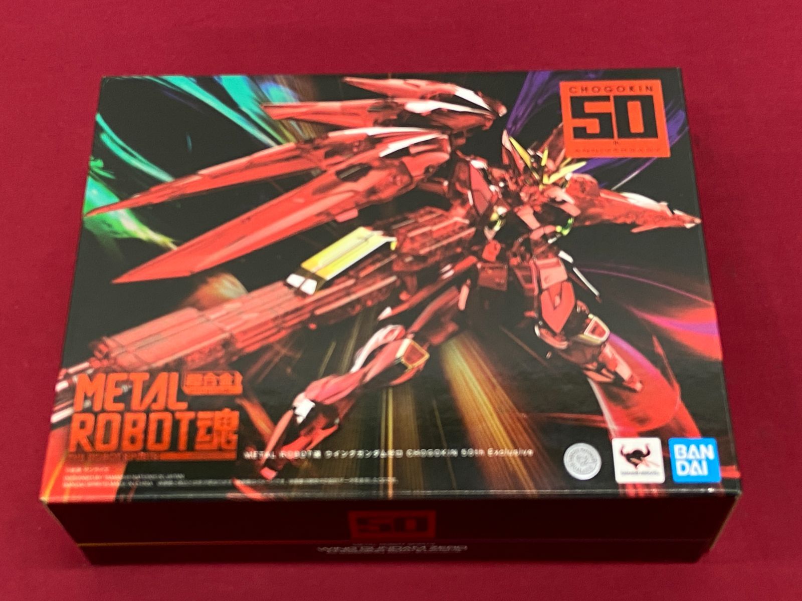 【カメ】『パーツ破損有』METAL ROBOT魂 SIDE MS 新機動戦記ガンダムW ウイングガンダムゼロ CHOGOKIN 50th Exclusive / TAMASHII NATIONS 707 Mobile Suit Gundam