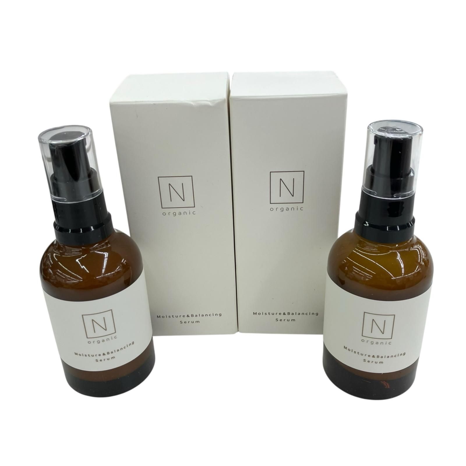 186000 現状品 N organic モイスチュア&バランシング セラム 60ml 2点
