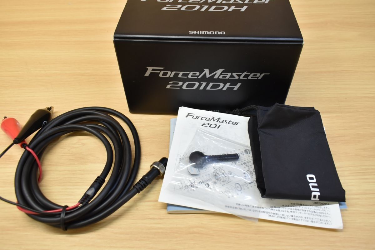 シマノ 22 フォースマスター 201DH SHIMANO 電動リール 左 ダブル