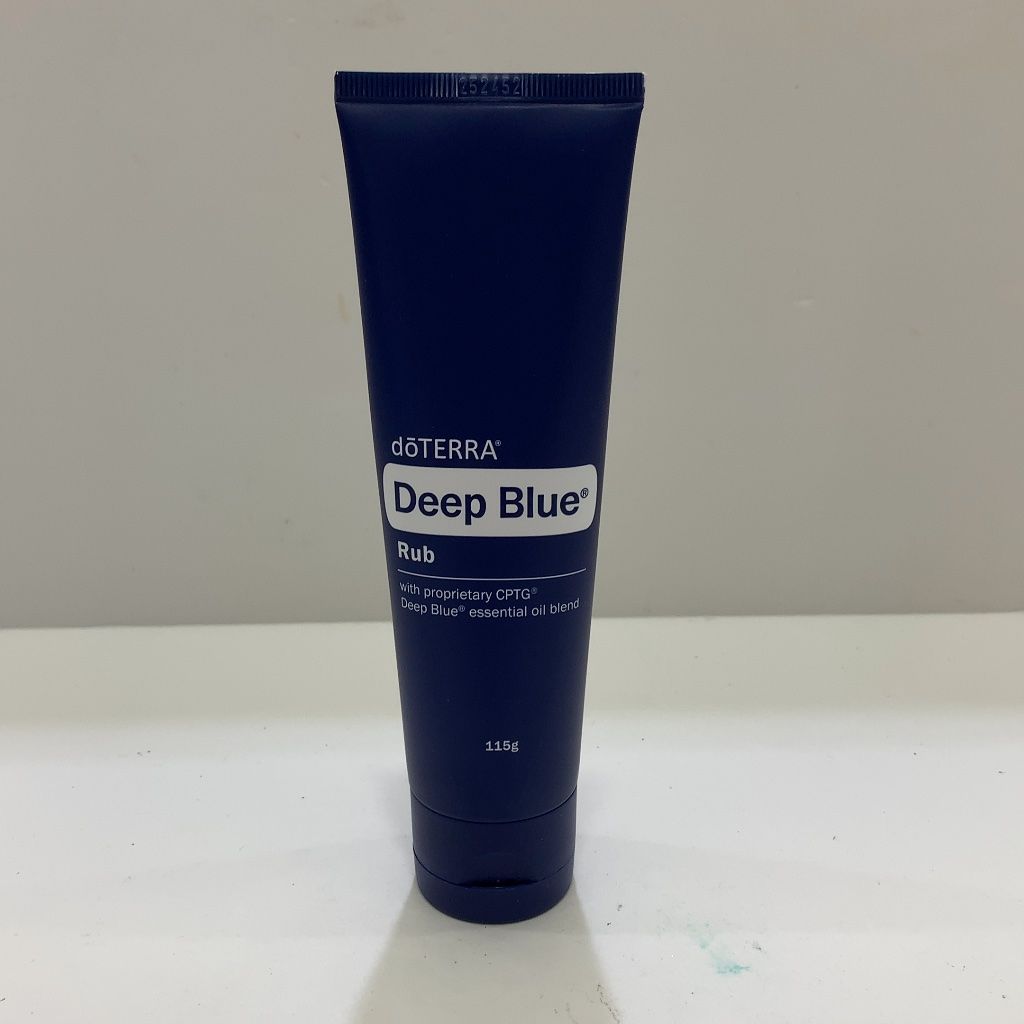 S1066 ドテラ Deep Blue Rub ディープブルーラブ クリーム 115g 使用