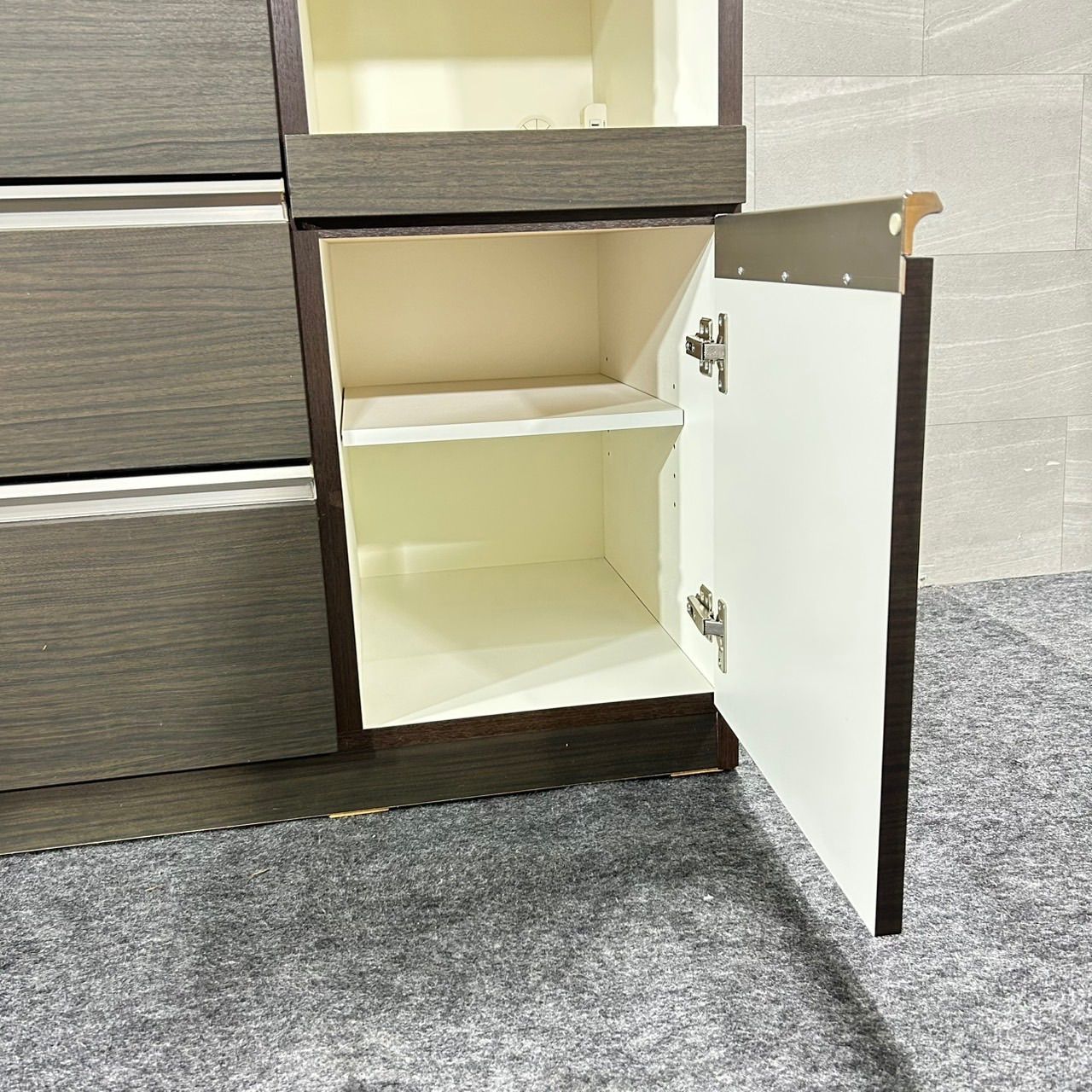 NITORI 食器棚 ゾロ100 シンプル キッチンボード 家具 d6474 ニトリ