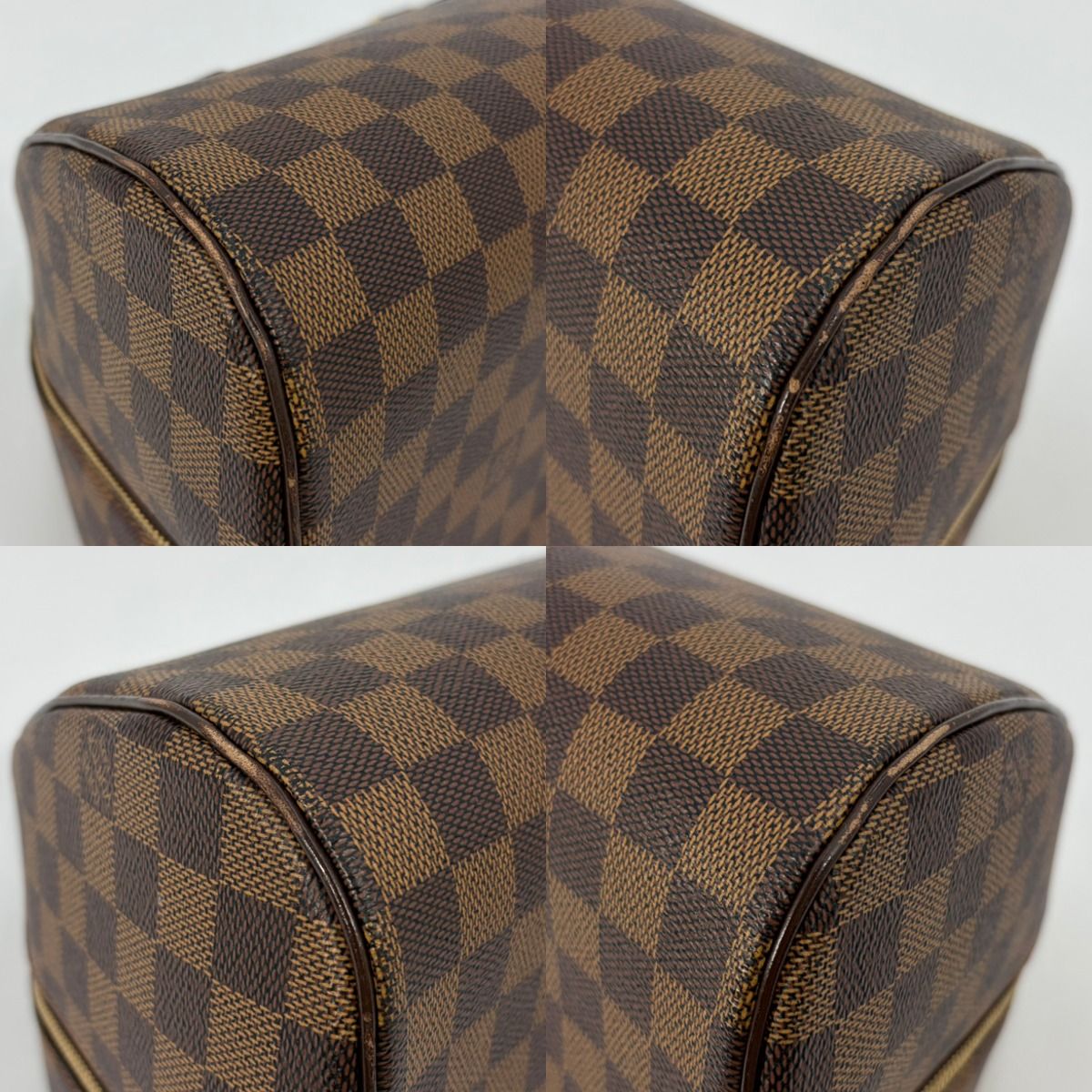 LOUIS VUITTON ルイ ヴィトン リベラ MM ハンドバッグ ダミエ エベヌ 
