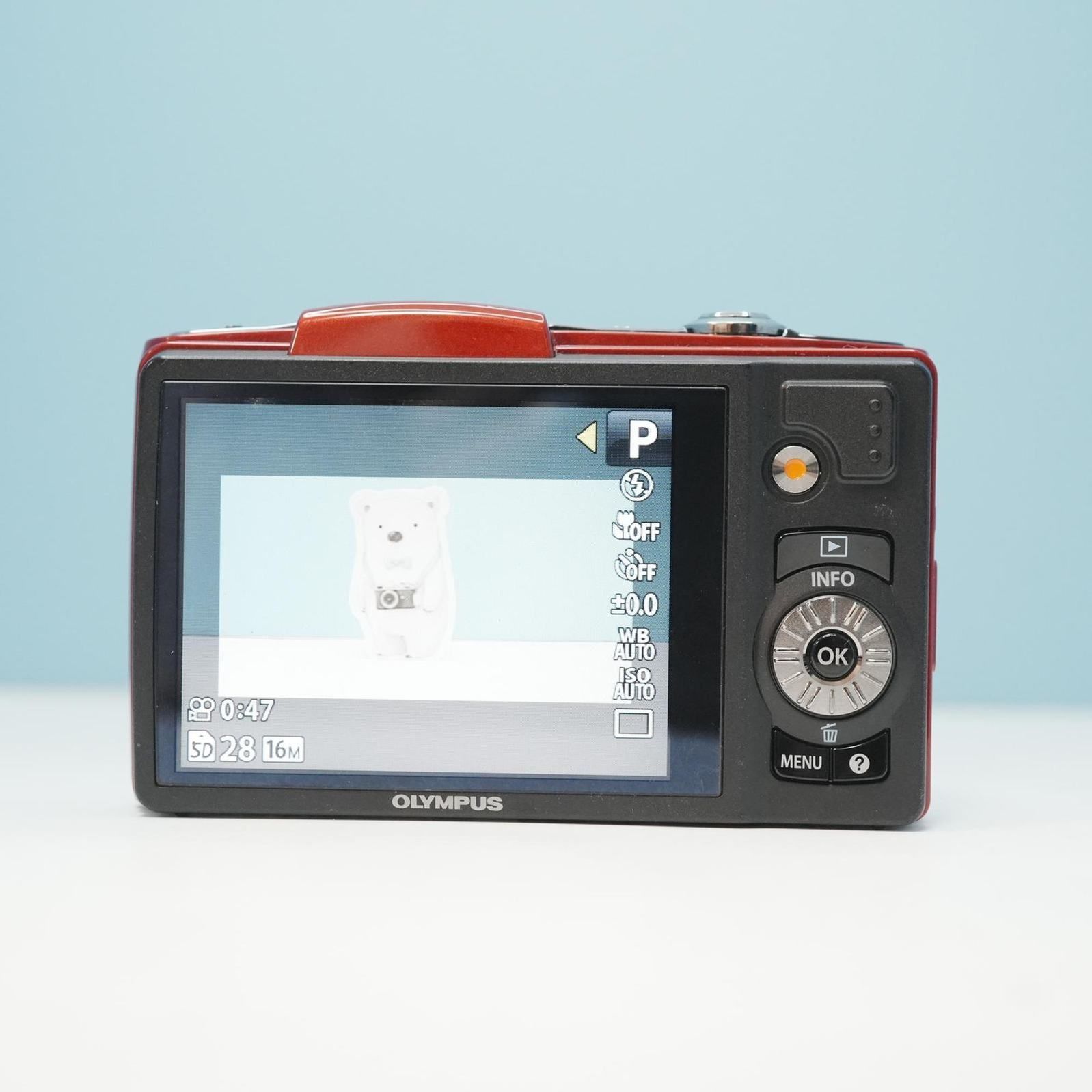 OLYMPUS SZ-20 デジカメ スマホ転送OK フルセット 美品 シロクマカメラ