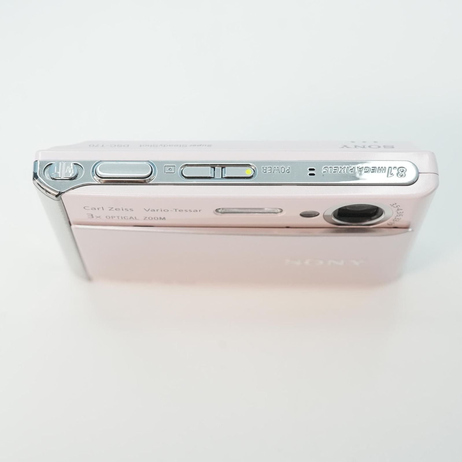 SONY Cyber-shot DSC-T70 ピンク デジカメ スマホ転送OK フルセット