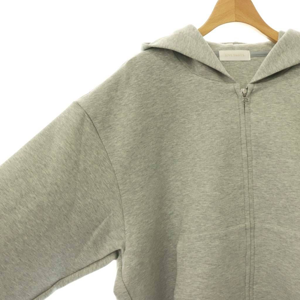 リヴドロワ RIVE DROITE 24AW バックテールZIPパーカー スウェット