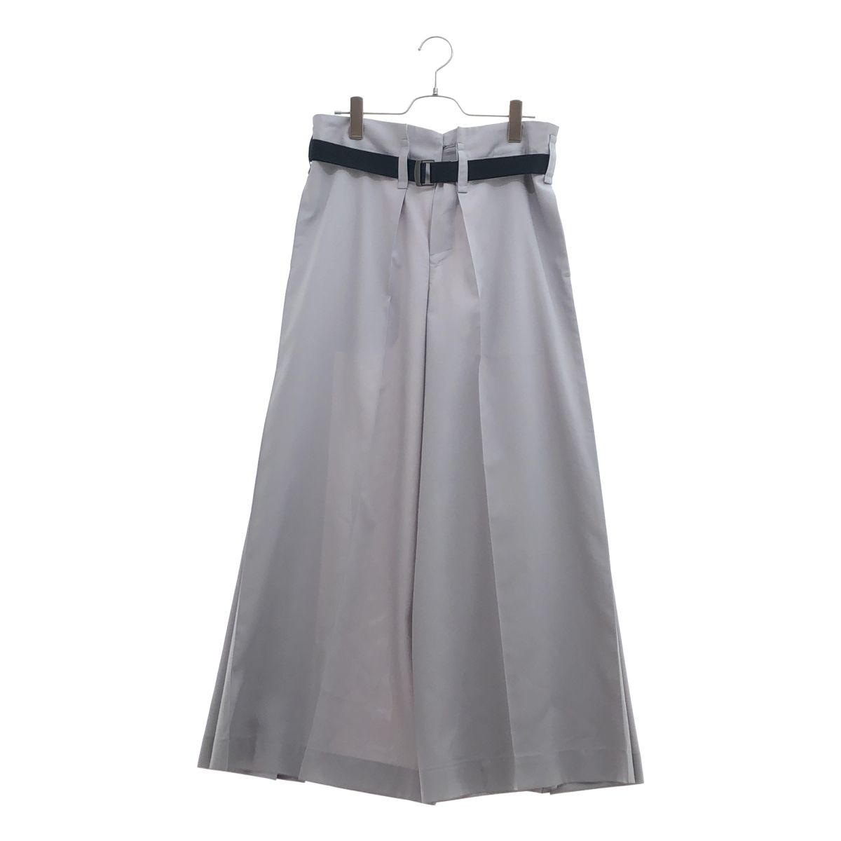 【美品】 132 5. ISSEY MIYAKE / 1325.イッセイミヤケ | 2025AW | FLAT SQUARE BOTTOMS ベルテッドパンツ | 3 | グレー | レディース 18,767円