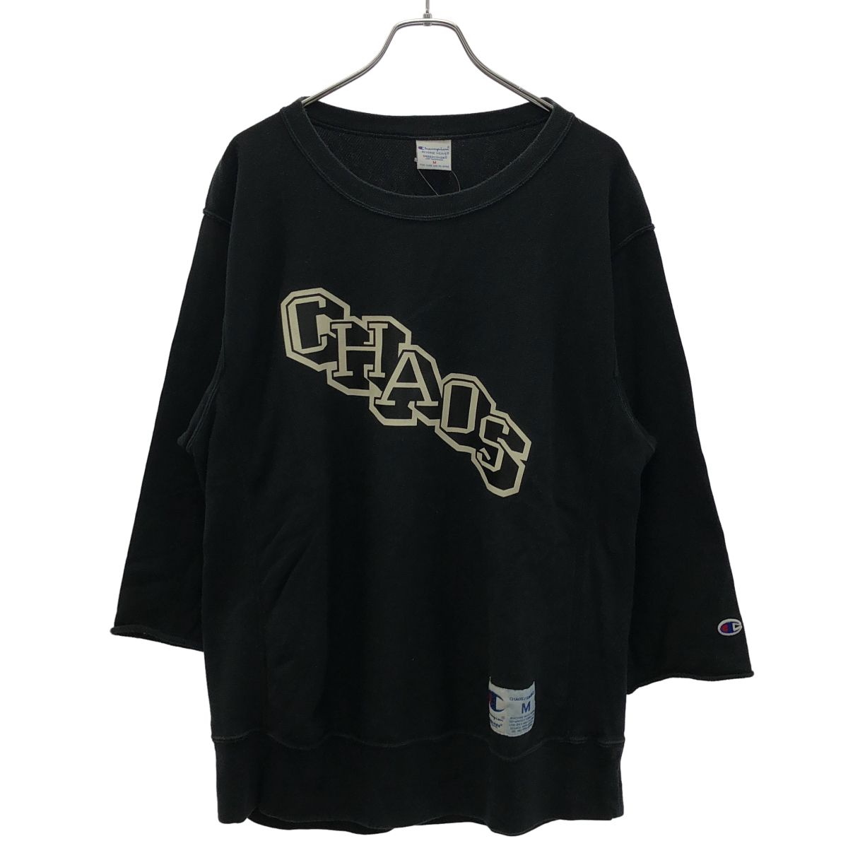 UNDER COVER×Champion アンダーカバー チャンピオン CHAOS スウェットトレーナー C8-B010 ブラック M 11,358円