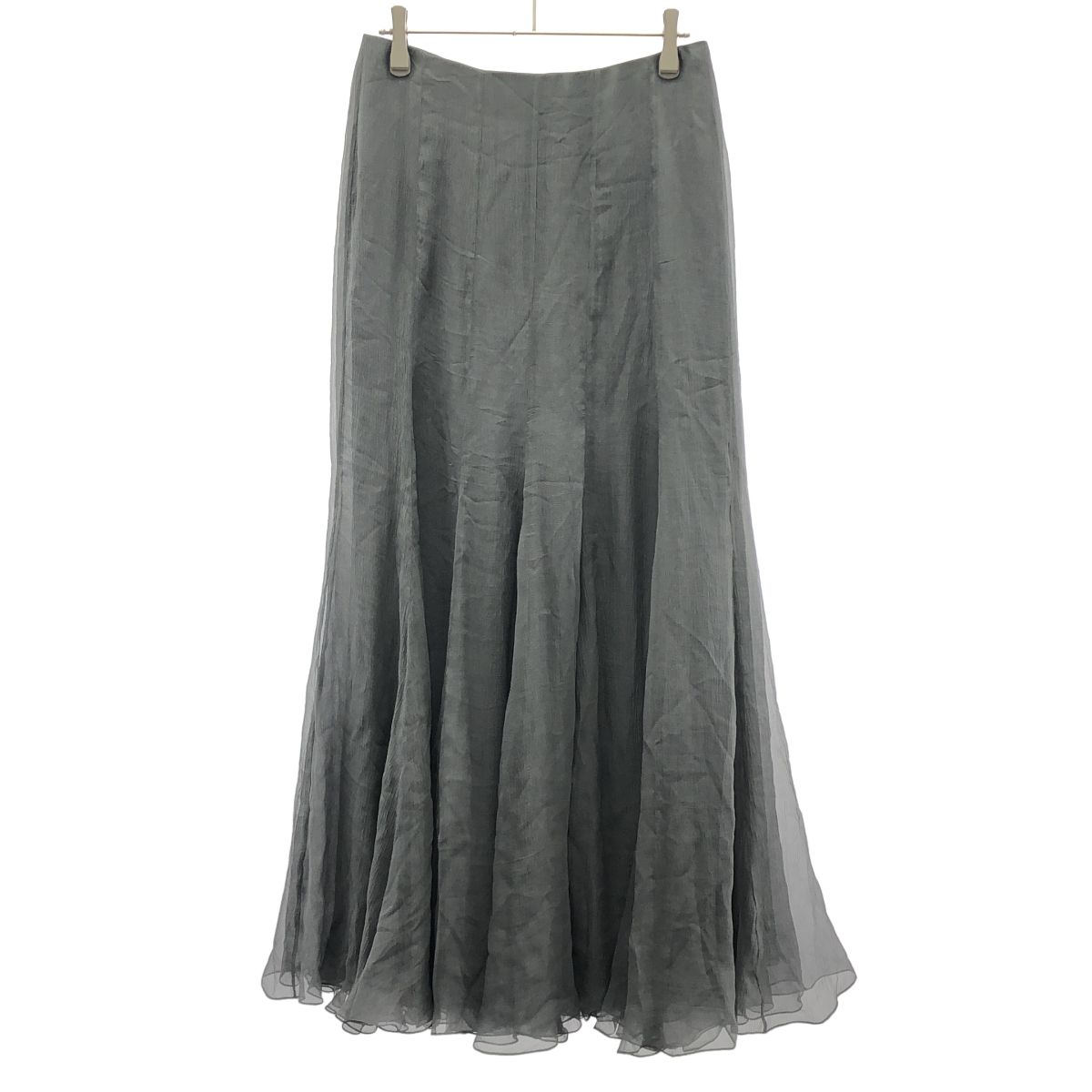 Chloe クロエ 25AW シルクモスリンシフォンフレアスカート