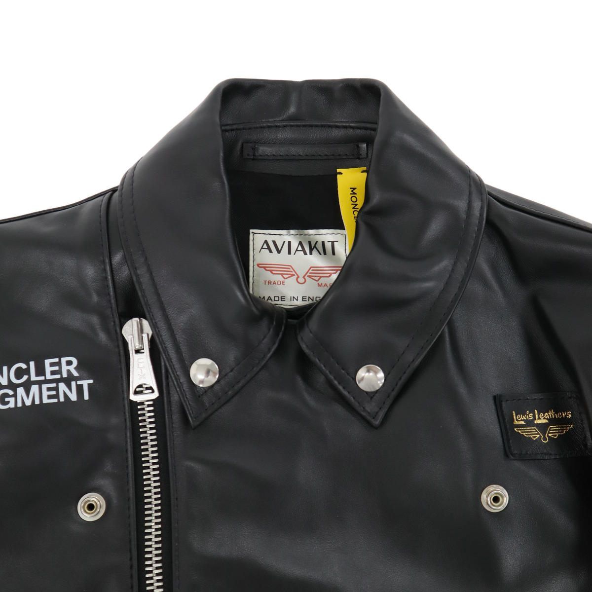 MONCLER GENIUS 7 FRAGMENT HIROSHI FUJIWA×Lewis Leathers DWAYNE