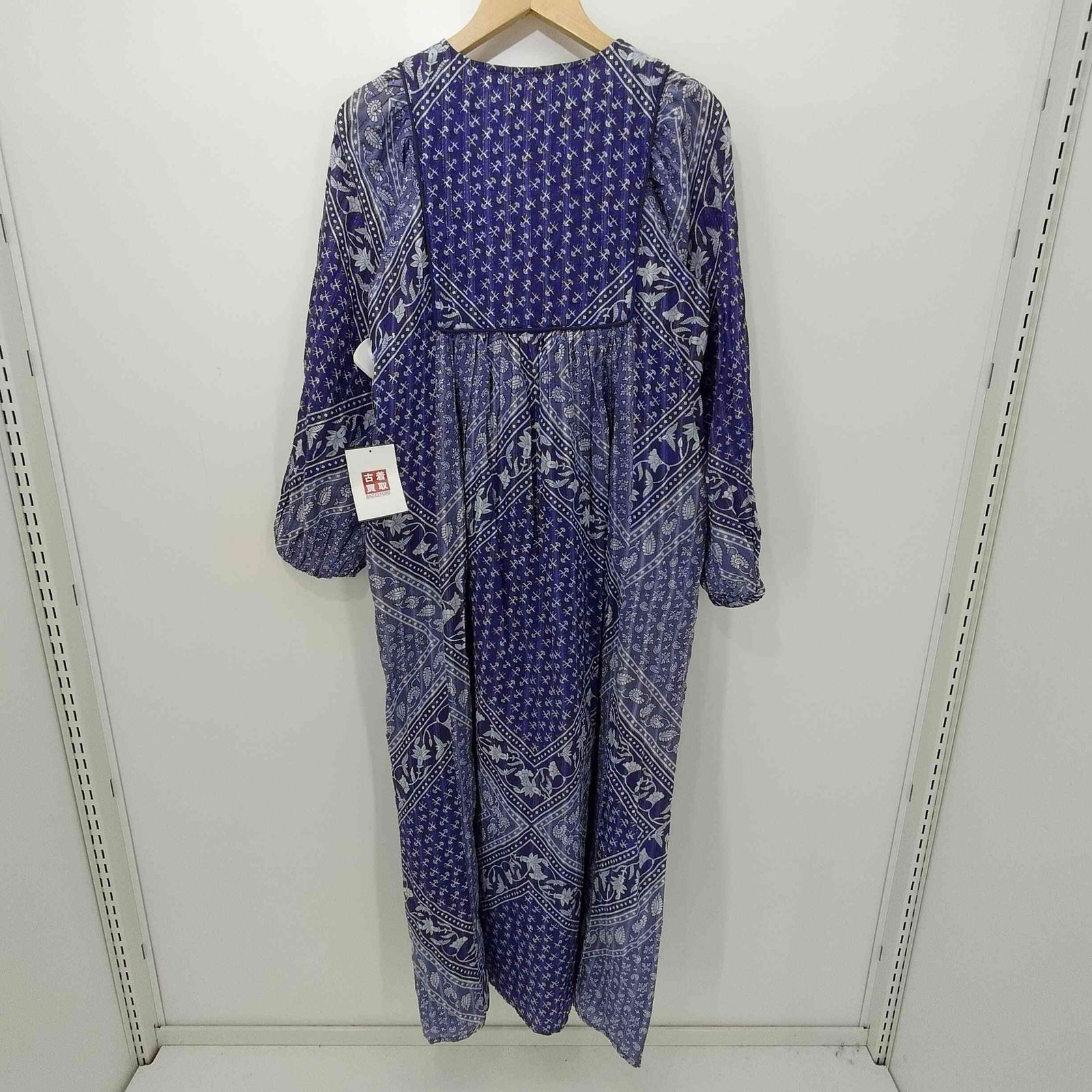 サラマリカ Sara Mallika PRINT DRESS コットン ブロックパターン