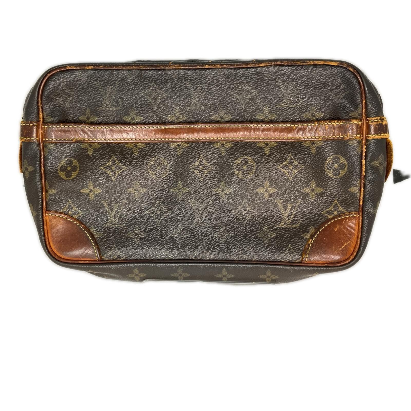 LOUIS VUITTON ルイヴィトン モノグラム コンピエーニュ セカンドバッグ M51845 ブラウン 14,823円