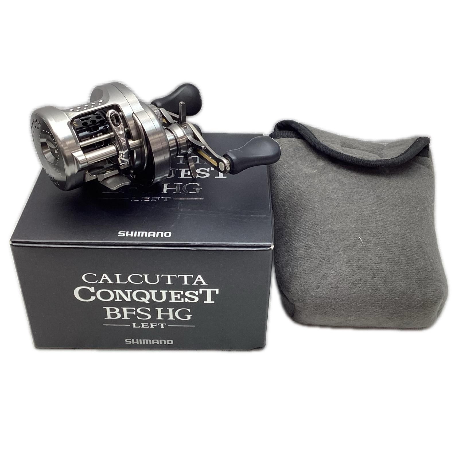 SHIMANO ベイトリール SHIMANO 03676 17 カルカッタコンクエストBFS HG L 03676 やや傷や汚れあり