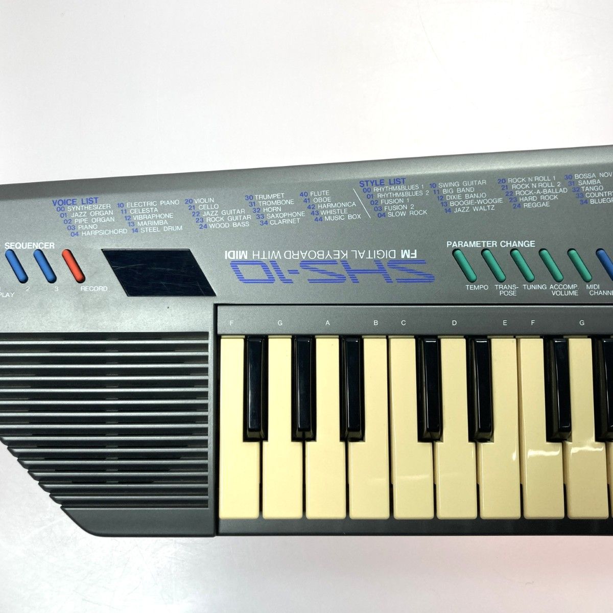 YAMAHA ヤマハ ショルダーキーボード SHS-10S ストラップ付 ジャンク品