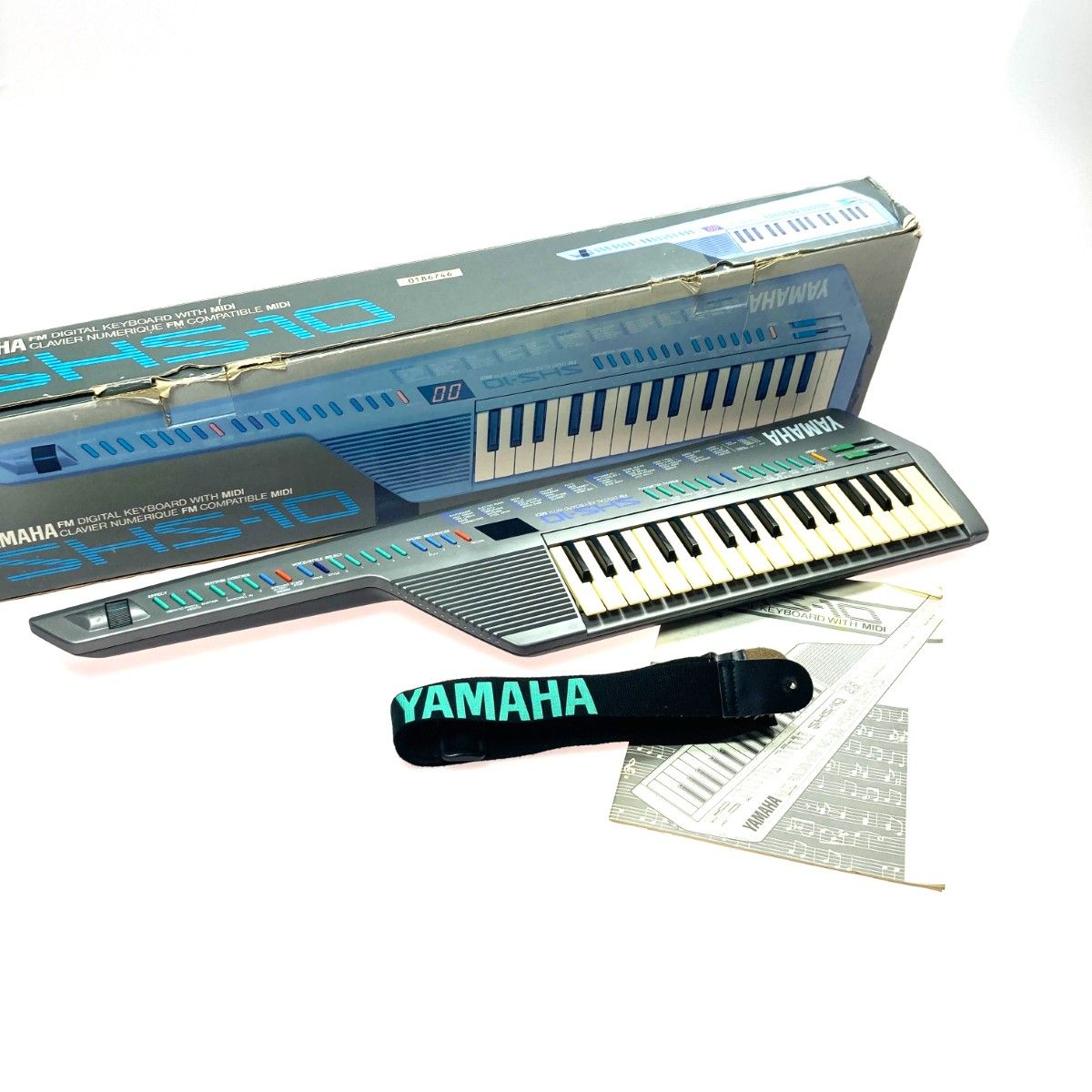 YAMAHA ヤマハ ショルダーキーボード SHS-10S ストラップ付 ジャンク品