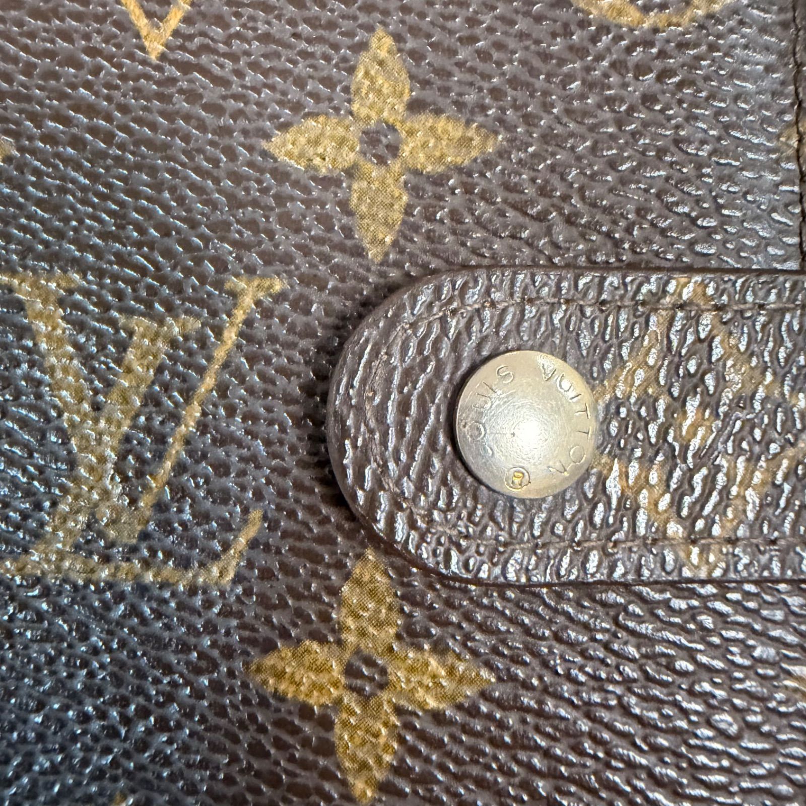 LOUIS VUITTON ルイヴィトン 手帳カバー モノグラム フランス製 6穴式