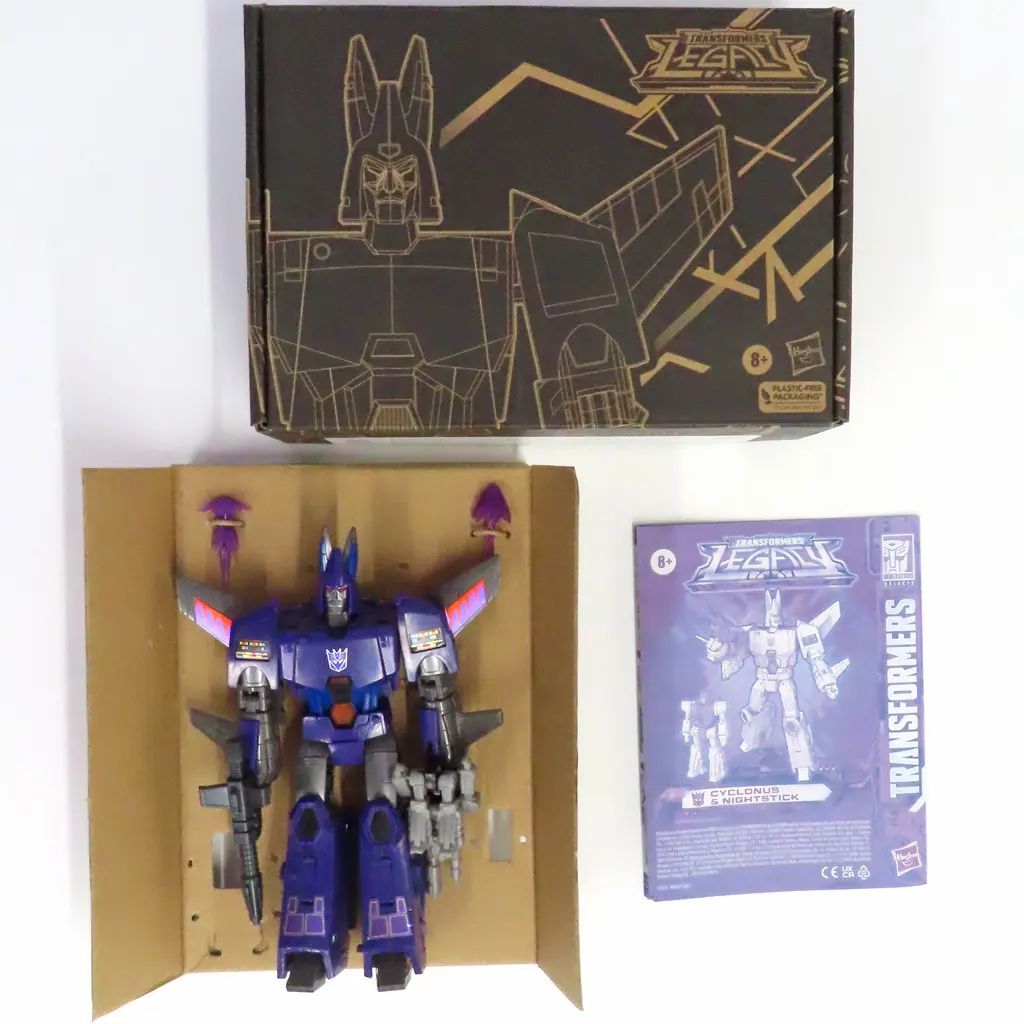 【中古】おもちゃ CYCLONUS & NIGHTSTICK -サイクロナス&ナイトスティック- 「トランスフォーマー レガシー」 TFジェネレーションズ セレクト ボイジャークラス