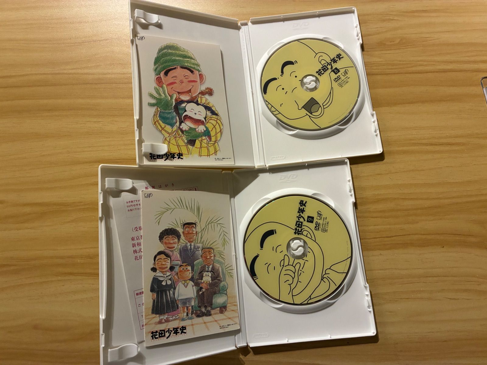 中古][DVD] 花田少年史 8 & 9 (2点セット) (ポストカード付き