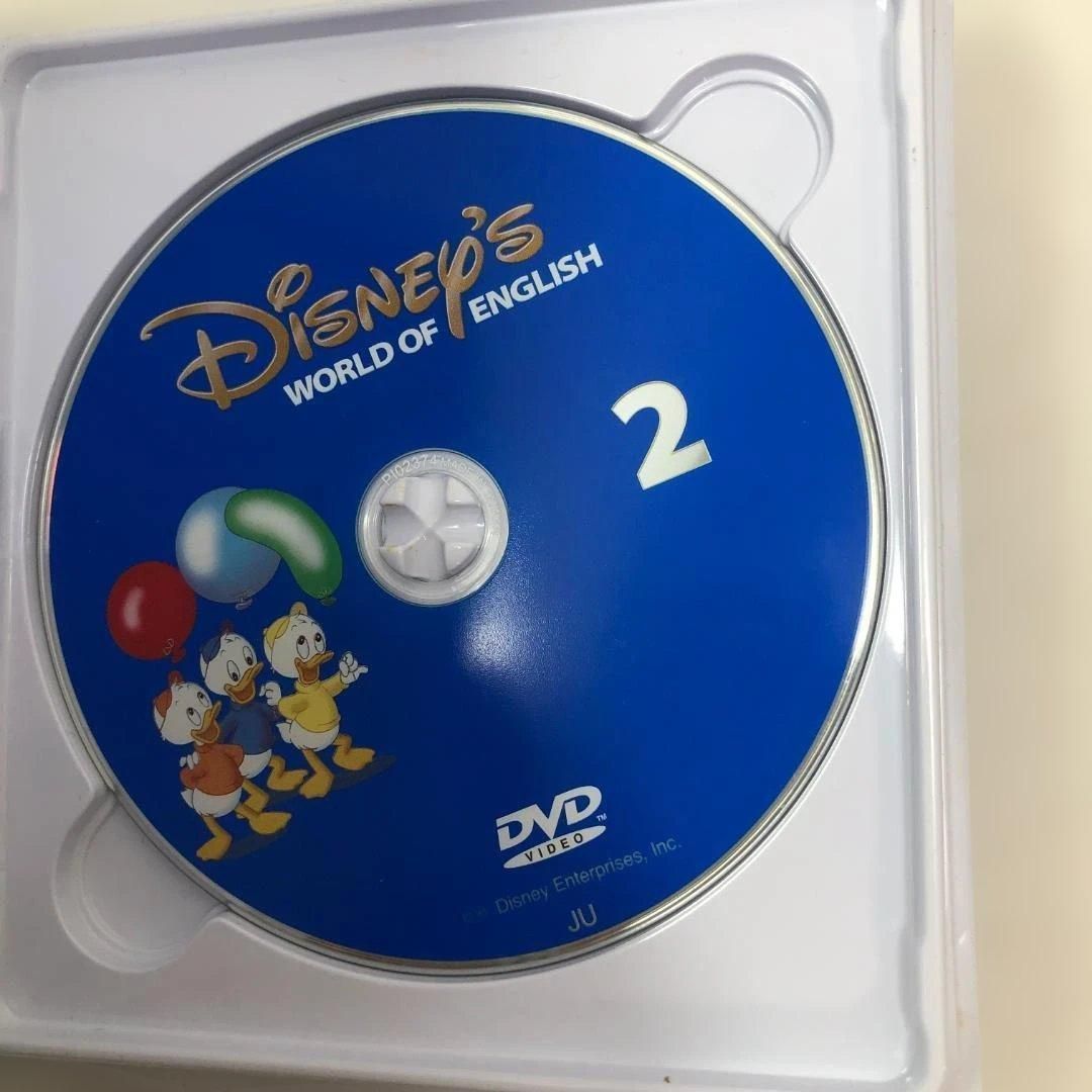 Disney World of English デジタルプレイメイト DVD 絵本 カード