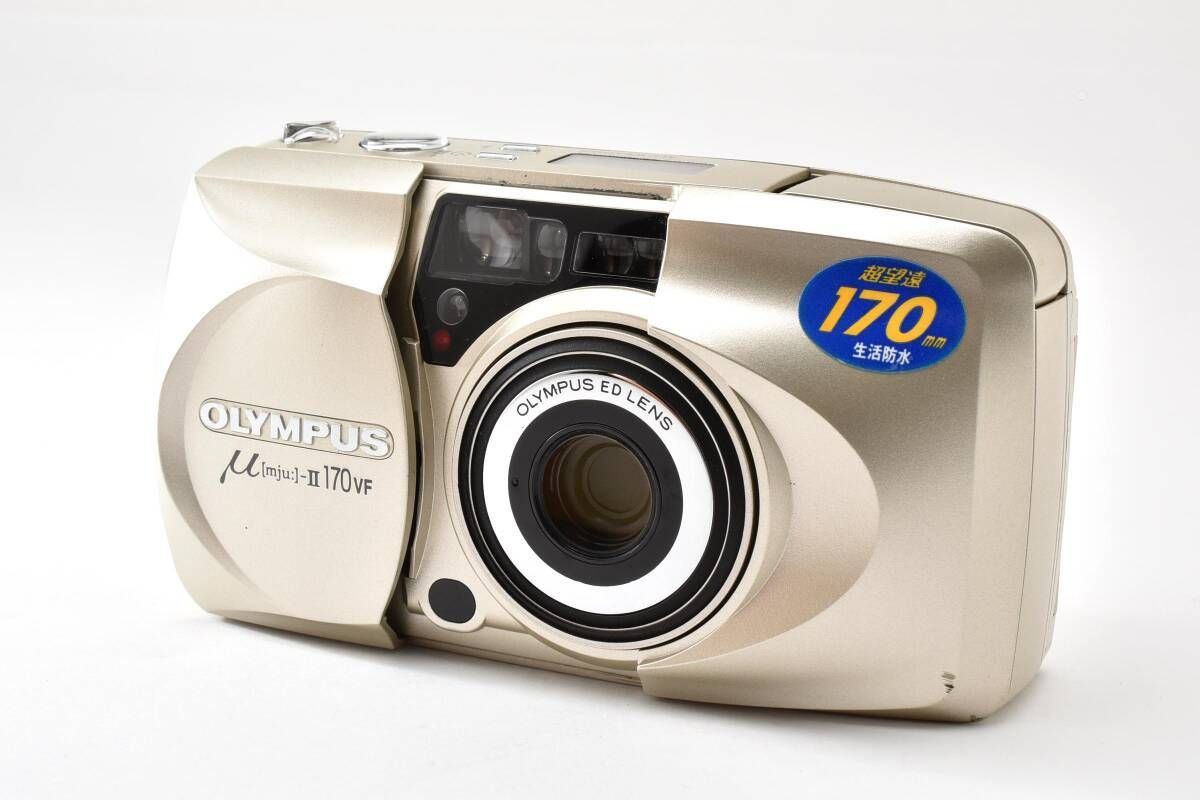 ☆極上品☆ OLYMPUS オリンパス μ[mju:]-II 170 VF コンパクトフィルム