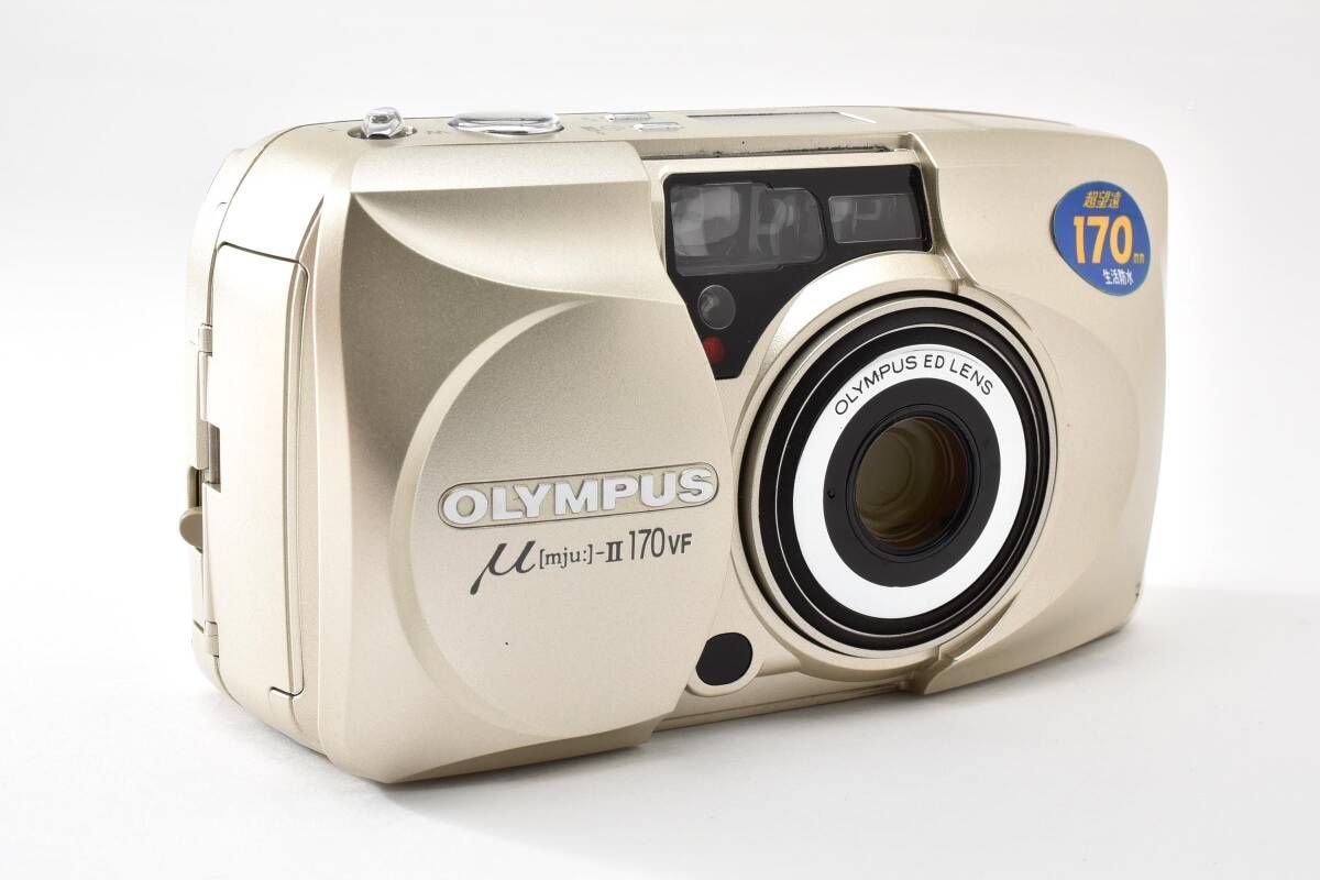 ☆極上品☆ OLYMPUS オリンパス μ[mju:]-II 170 VF コンパクトフィルム
