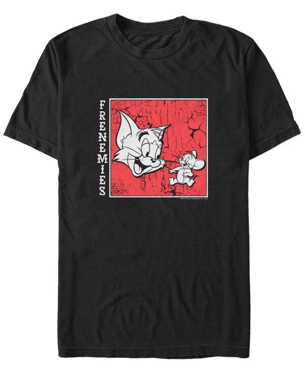 フィフスサン メンズ トップス Tシャツ Fifth Sun Mens Tom Jerry Frenemiestreetwear Short Sleeve Tshirt Black ブラック