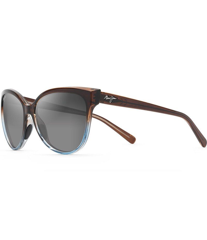 マウイジム レディース アクセサリー サングラス・アイウェア プラスサイズ Maui Jim Olu Olu PolarizedPlus2R Cat Eye 57mm Sunglasses Trans 52,080円