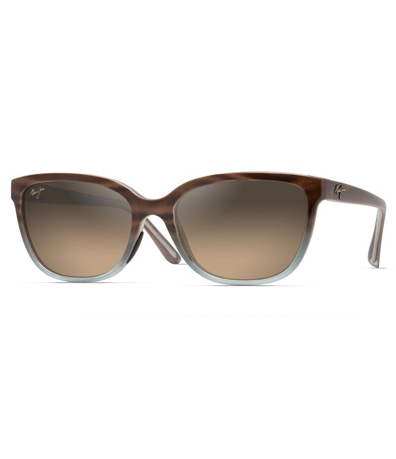 マウイジム レディース アクセサリー サングラス・アイウェア プラスサイズ Maui Jim Honi PolarizedPlus2R Cat Eye 54mm Sunglasses Sandston