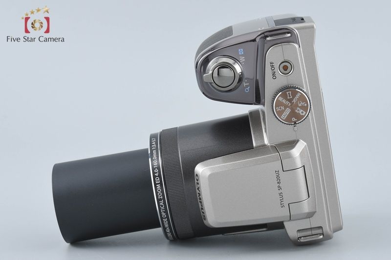 中古】OLYMPUS オリンパス STYLUS SP-820UZ シルバー コンパクト