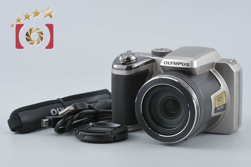 中古】OLYMPUS オリンパス STYLUS SP-820UZ シルバー コンパクト