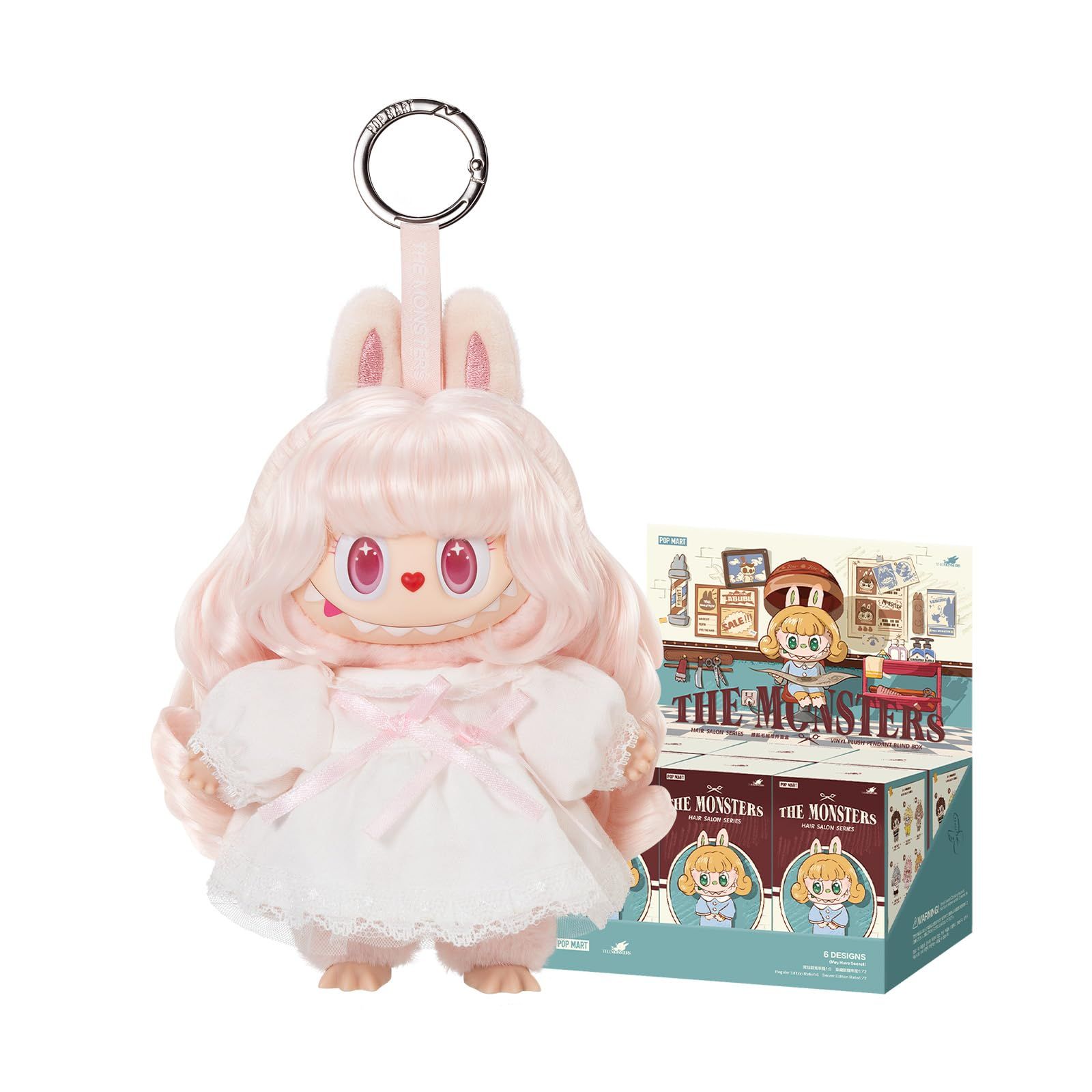 POP MART 公式ストア】THE MONSTERS ヘアサロン シリーズ ぬいぐるみ