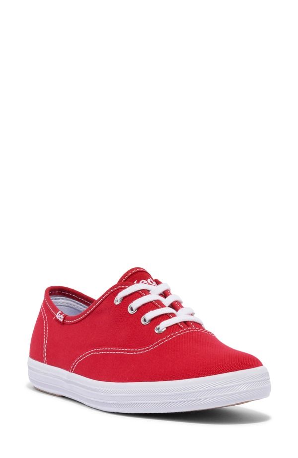 ケッズ レディース シューズ スニーカー Keds Champion Canvasneaker Women Red Canvas レッド