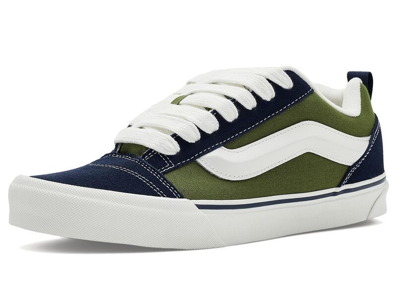 バンズ メンズ シューズ スニーカー Vans KNU Skool Nineties NavyGreen ネイビー
