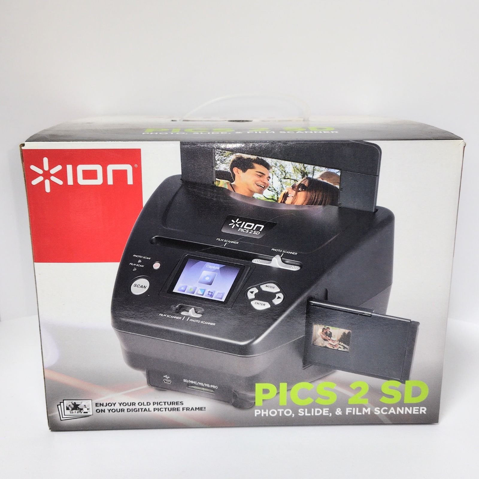 ION PICS 2SD 写真 フイルムスキャナー 目立った傷や汚れなし - メルカリ