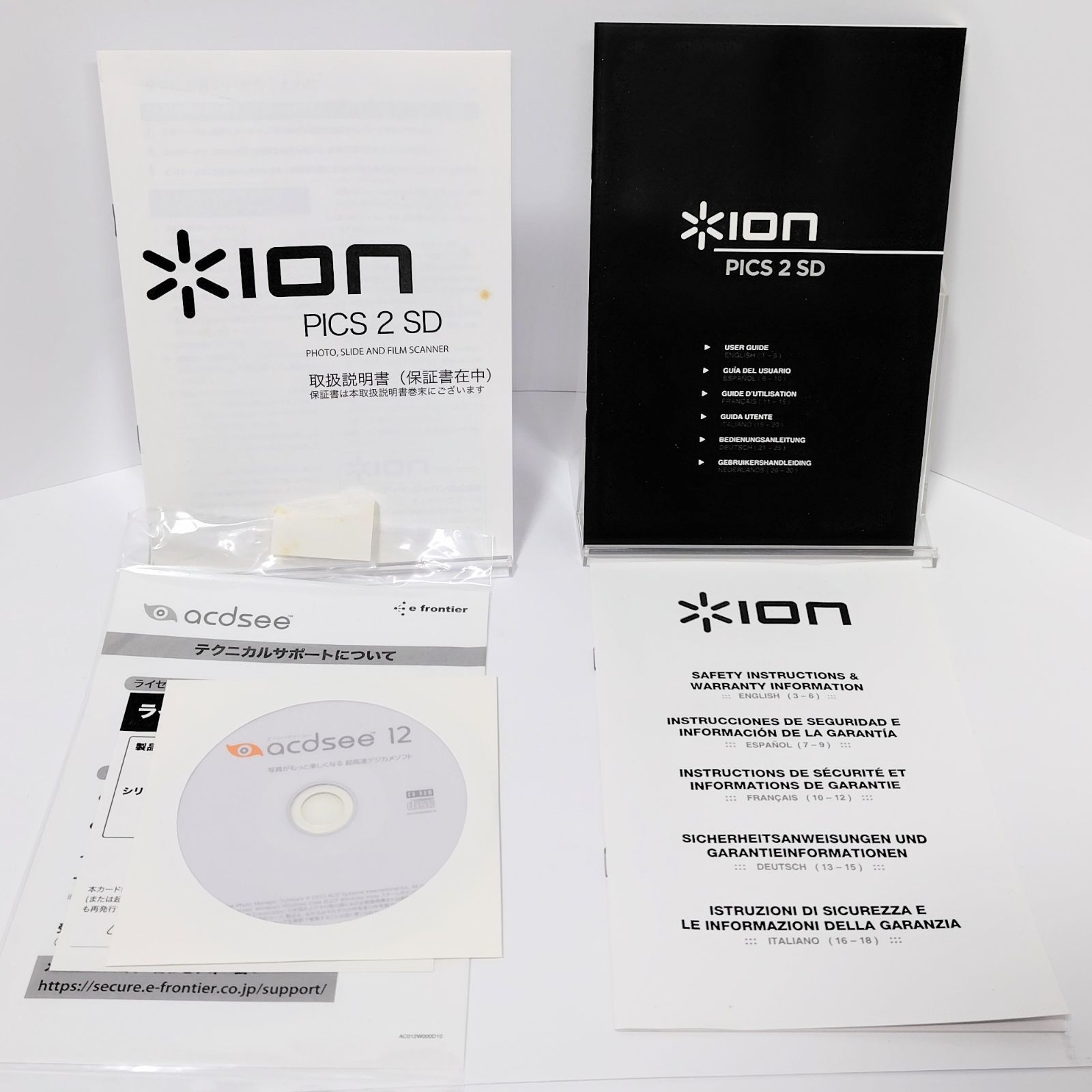 ION PICS 2SD 写真 フイルムスキャナー 目立った傷や汚れなし - メルカリ