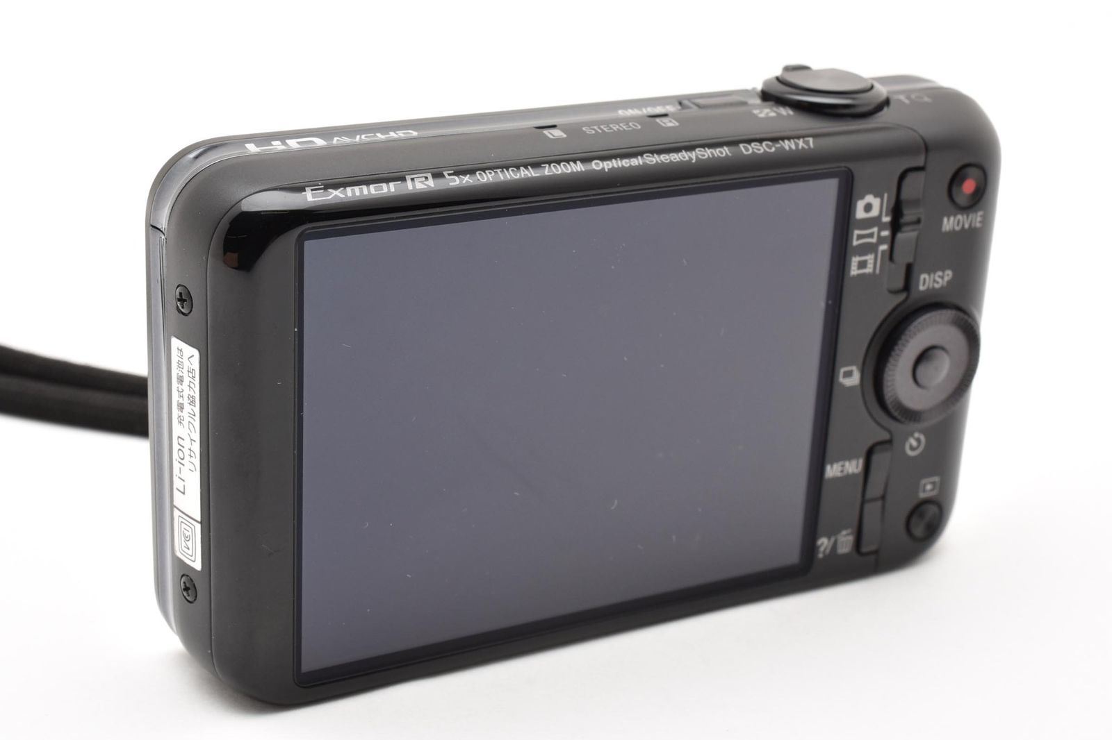 実用美品 SONY ソニー DSC-WX7 Cyber-shot サイバーショット 黒